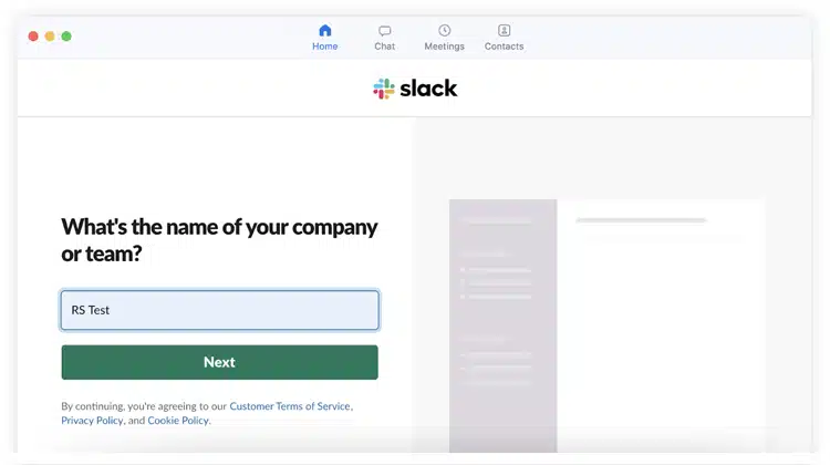 Creating a Slack Workspace-3