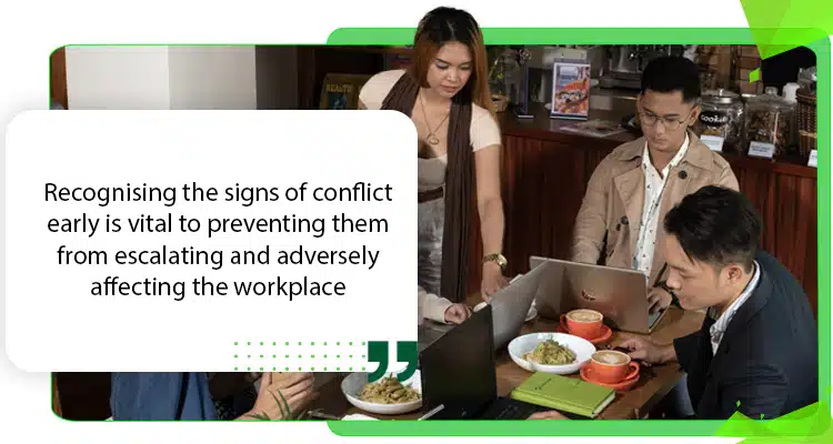 Signs of Workplace Conflicts