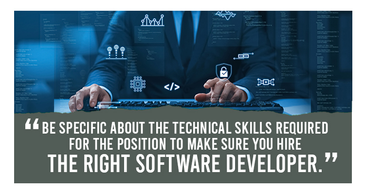 Be specific about the technical skills required for the position.