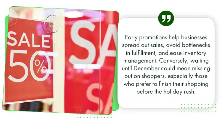 Is It Better to Start Holiday Promotions Early or Wait Until December? 