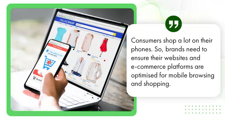 Optimise Online Presence for Mobile Shoppers