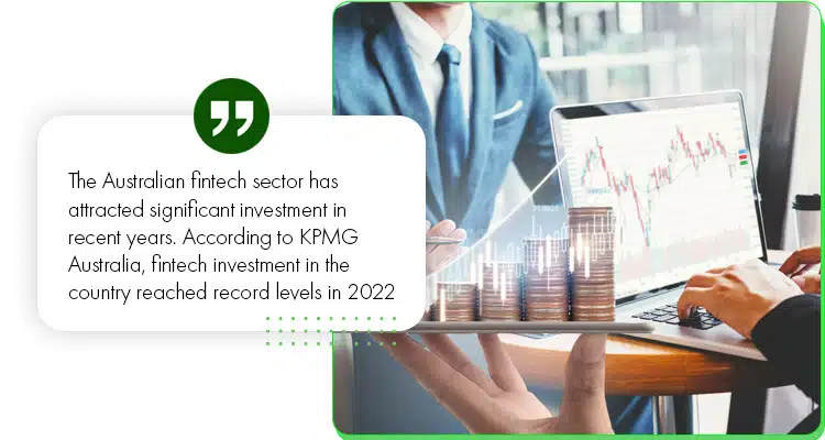 The AU fintech sector has attracted significant investment.